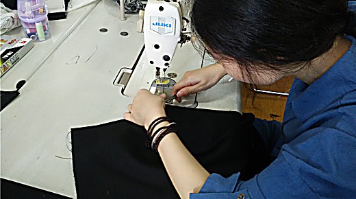 缝纫作业实拍