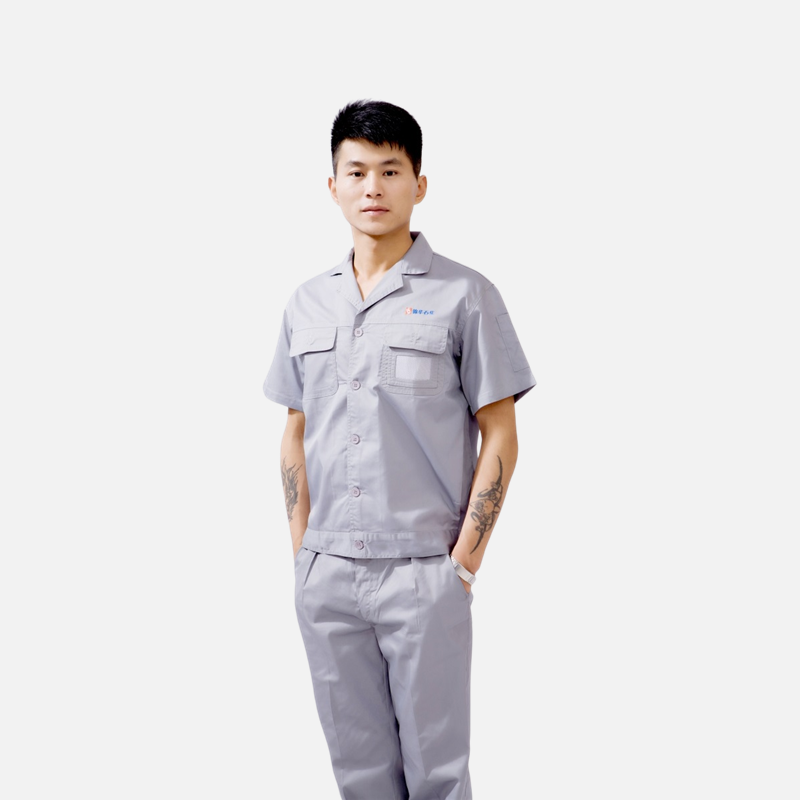 夏装工作服B702