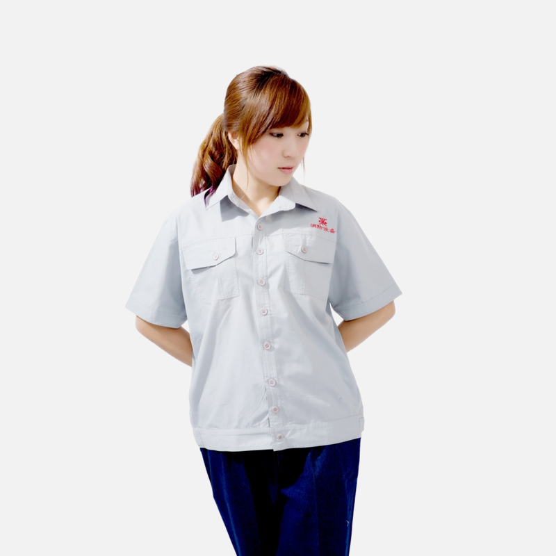 夏装工作服B704
