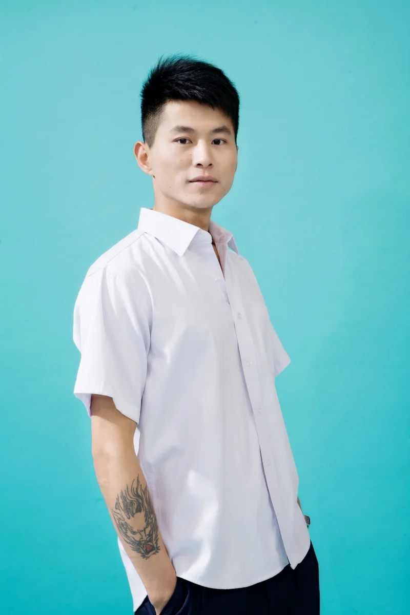 衬衫工作服CS102款式细节实拍