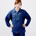 牛仔工作服女款套装