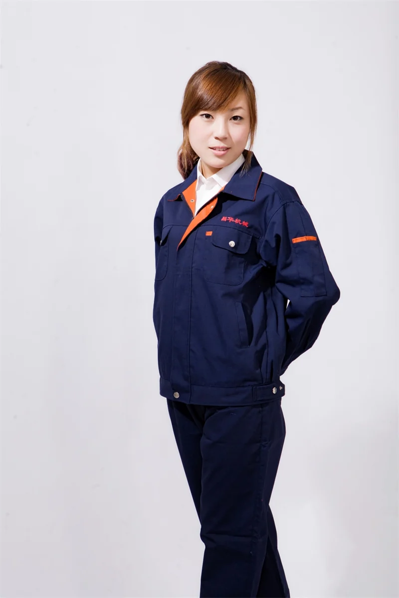春秋工作服P204款式细节实拍