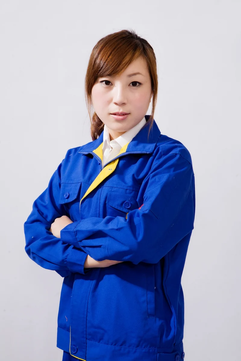 春秋工作服P206款式细节实拍