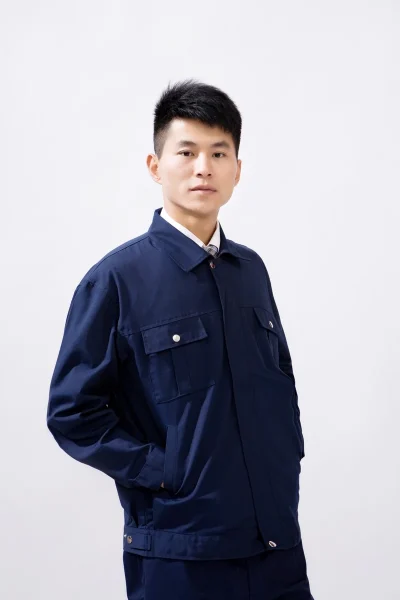 春秋暗扣商务工装外套