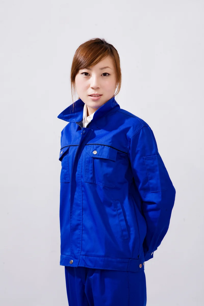 春秋工作服P209款式细节实拍