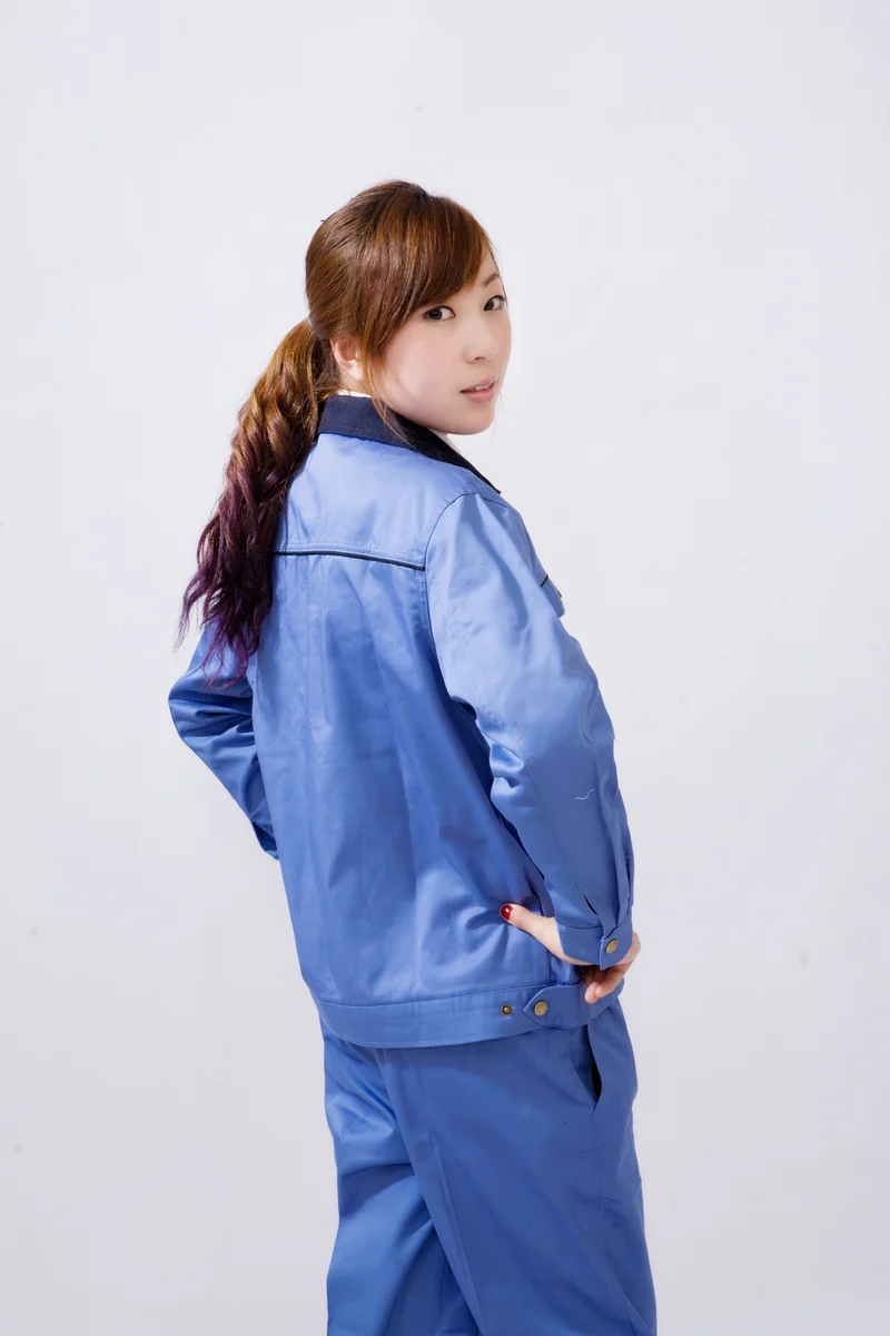 春秋工作服P212款式细节实拍