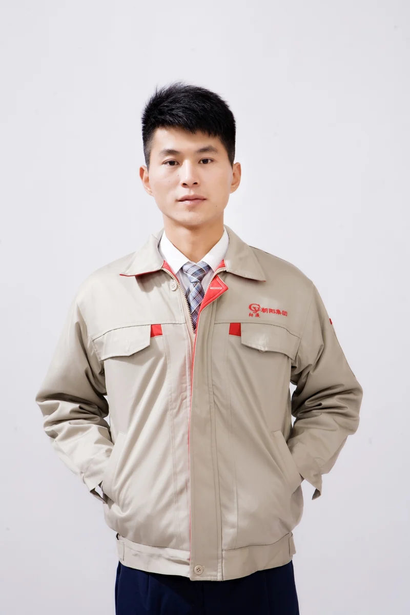 春秋工作服P218款式细节实拍