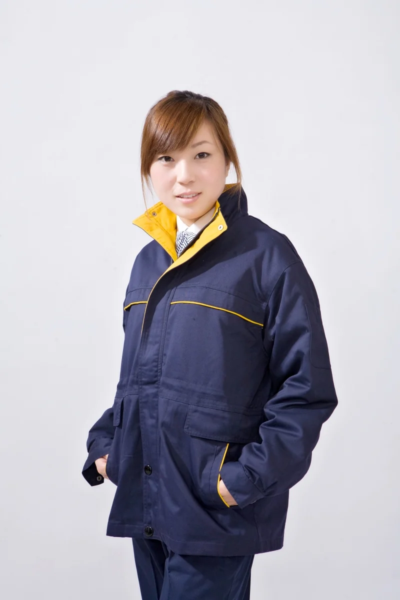 冬装工作服M306款式细节实拍