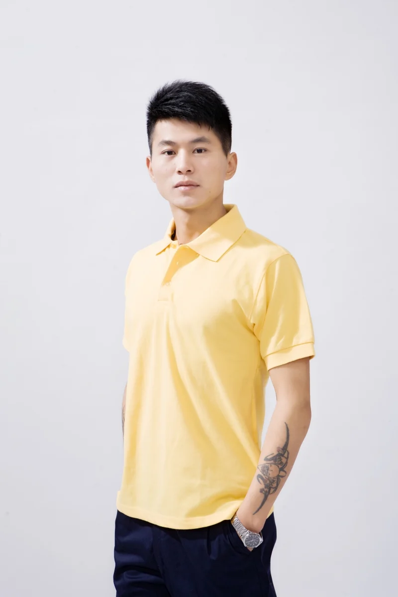 T恤工作服D502款式细节实拍