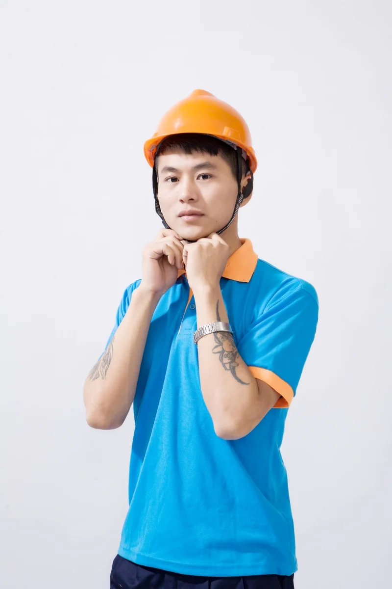 T恤工作服D504款式细节实拍
