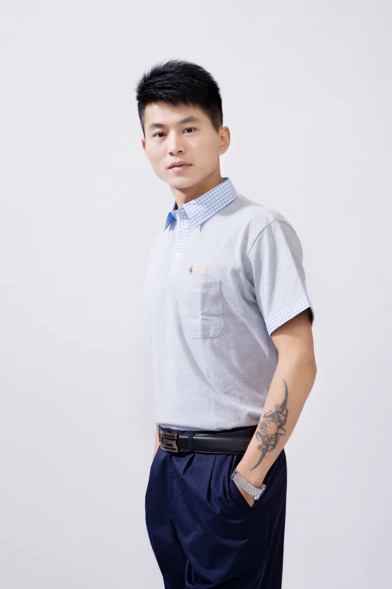 T恤工作服D505款式细节实拍
