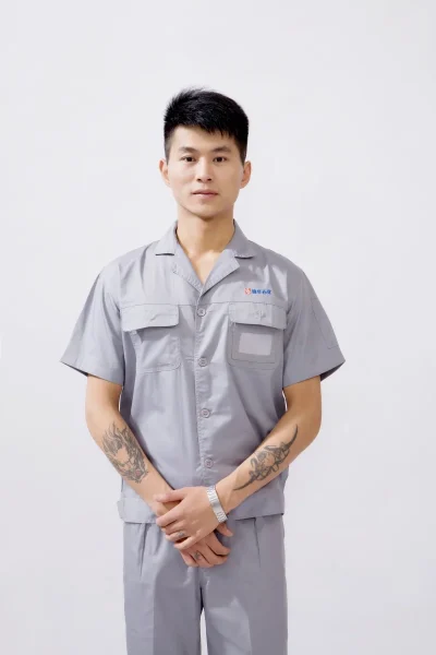 夏装短袖分体工装套装