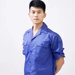 夏装长袖可卷袖工装